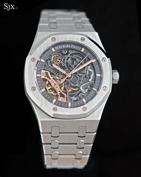 audemars piguet royal oak moon|audemars piguet royal oak open worked skeleton.